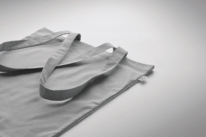 Einkaufstasche aus recycelter Post-Consumer-Baumwolle (70 % recycelte Baumwolle und 30 % RPET)