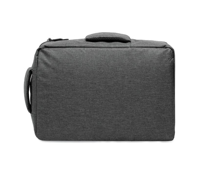 Schlanker 15'''' Laptop-Rucksack aus 300D RPET mit 210D RPET-Futter. Laptopfach 2 Innentaschen