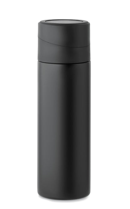 Doppelwandige Isolierflasche aus recyceltem Edelstahl (90 % recycelter Edelstahl und 10 %
