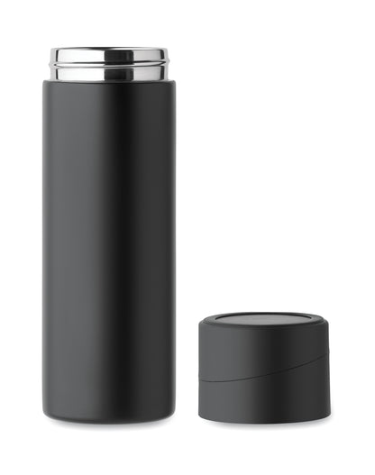 Doppelwandige Isolierflasche aus recyceltem Edelstahl (90 % recycelter Edelstahl und 10 %