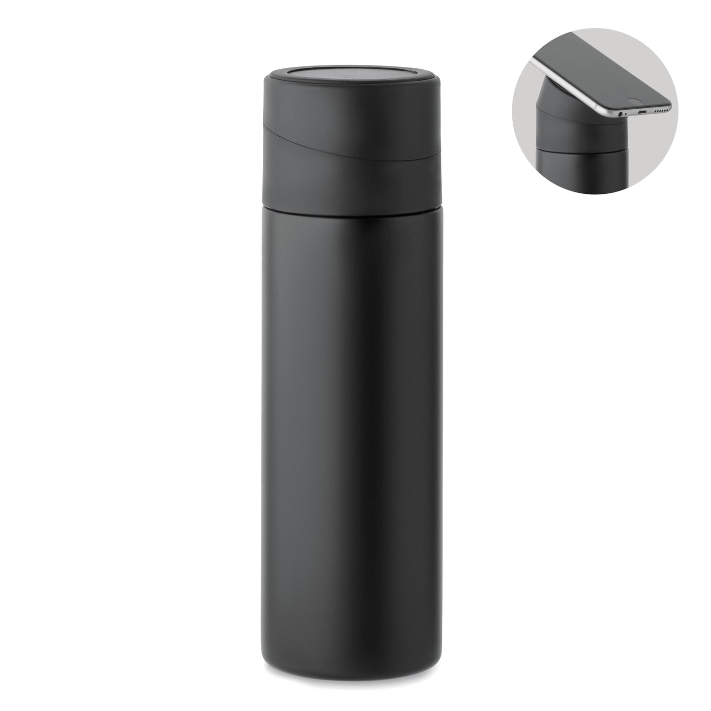 Doppelwandige Isolierflasche aus recyceltem Edelstahl (90 % recycelter Edelstahl und 10 %