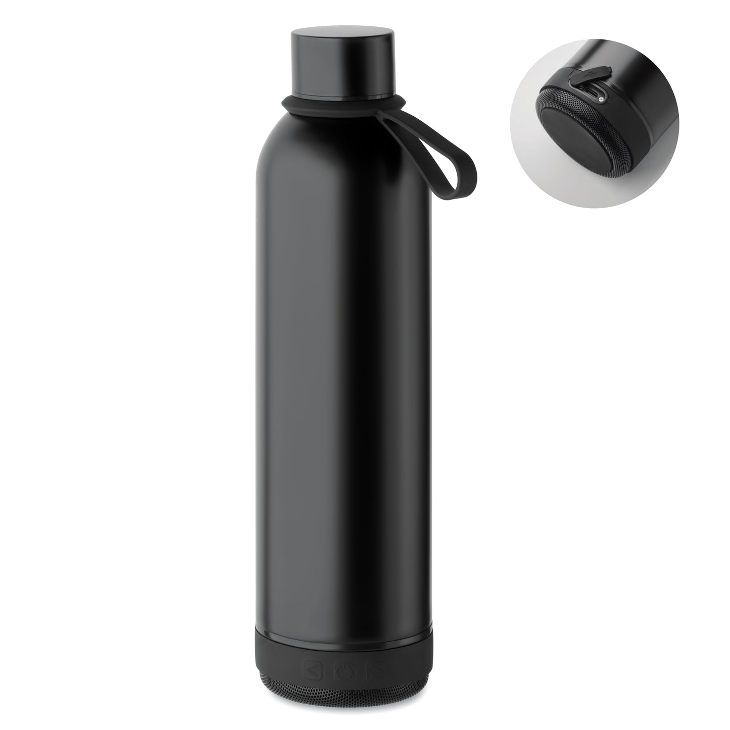 Doppelwandige Isolierflasche aus recyceltem Edelstahl (90 % recycelter Edelstahl und 10 %