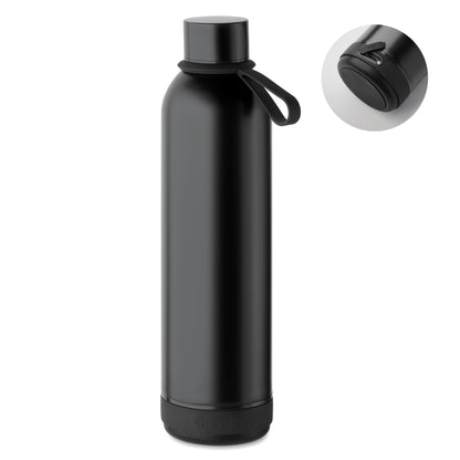 Doppelwandige Isolierflasche aus recyceltem Edelstahl (90 % recycelter Edelstahl und 10 %