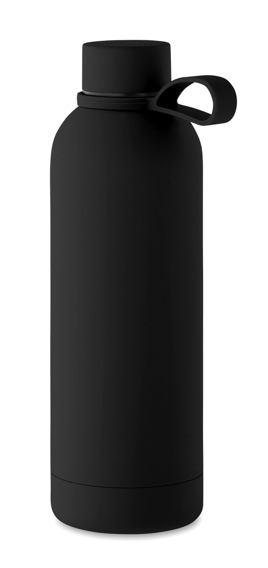Doppelwandige Vakuum-Isolierflasche aus recyceltem Edelstahl (90% recycelter Edelstahl und 10% Edelstahl) mit