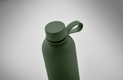 Doppelwandige Vakuum-Isolierflasche aus recyceltem Edelstahl (90% recycelter Edelstahl und 10% Edelstahl) mit