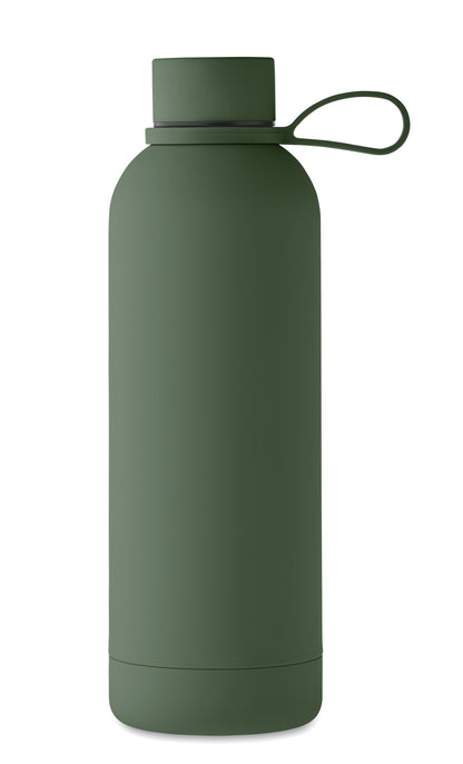 Doppelwandige Vakuum-Isolierflasche aus recyceltem Edelstahl (90% recycelter Edelstahl und 10% Edelstahl) mit