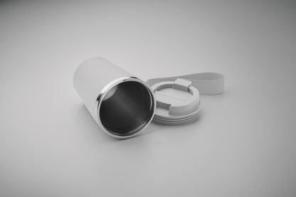 Doppelwandiger Becher aus recyceltem Edelstahl (90 % recycelter Edelstahl und 10 %