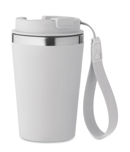 Doppelwandiger Becher aus recyceltem Edelstahl (90 % recycelter Edelstahl und 10 %