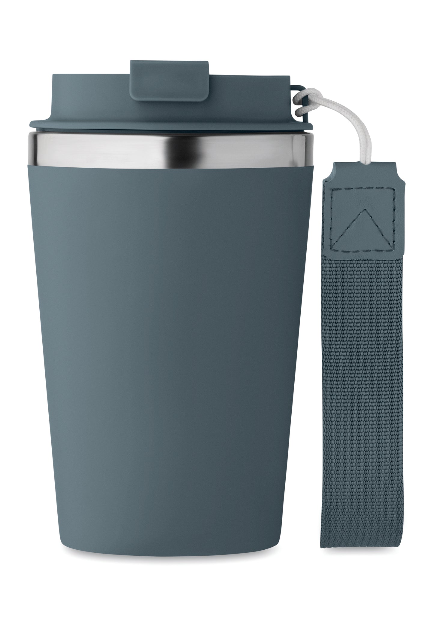 Doppelwandiger Becher aus recyceltem Edelstahl (90 % recycelter Edelstahl und 10 %