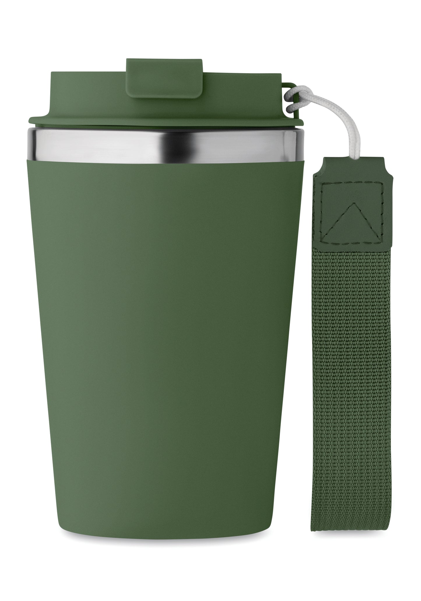 Doppelwandiger Becher aus recyceltem Edelstahl (90 % recycelter Edelstahl und 10 %