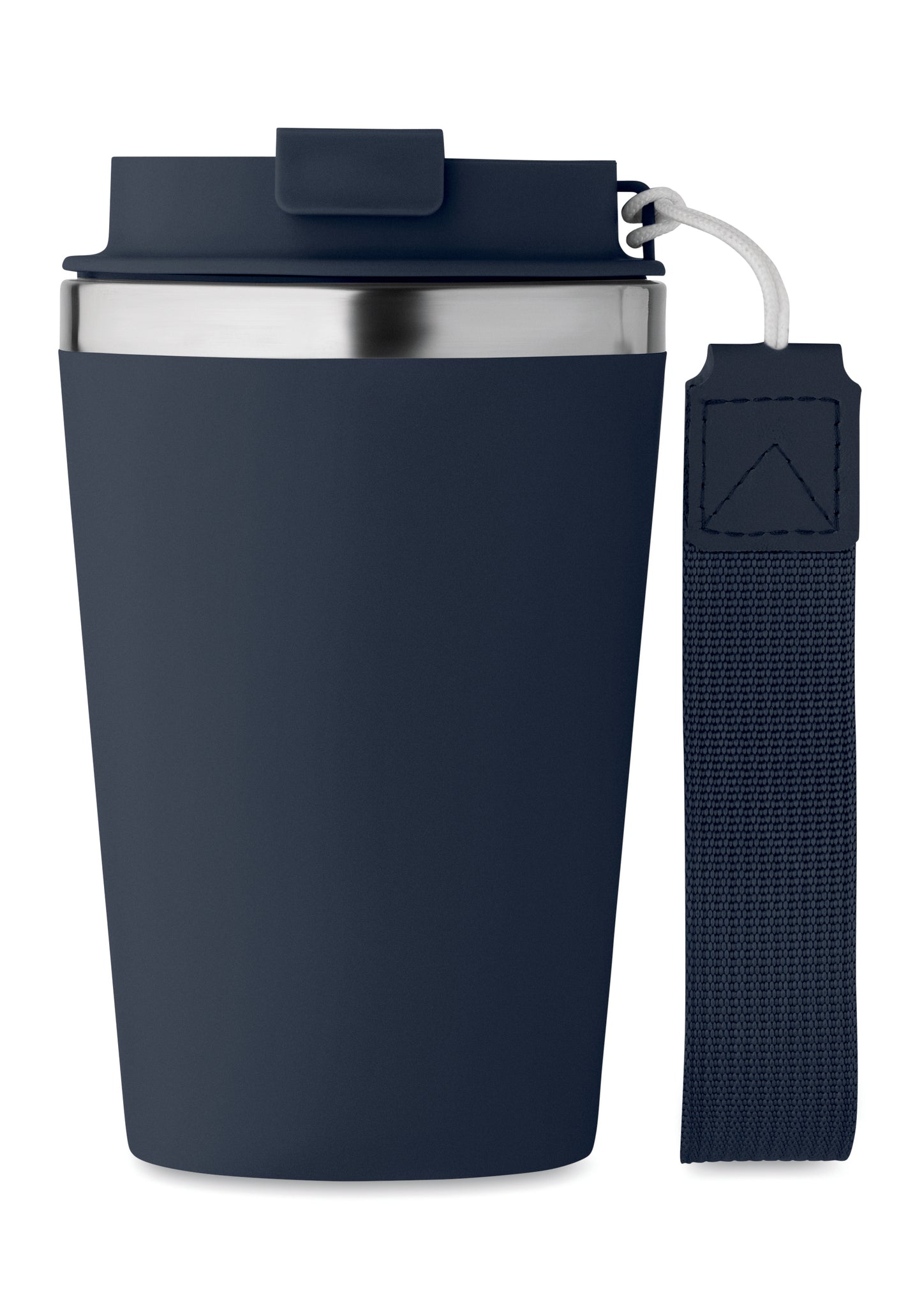 Doppelwandiger Becher aus recyceltem Edelstahl (90 % recycelter Edelstahl und 10 %