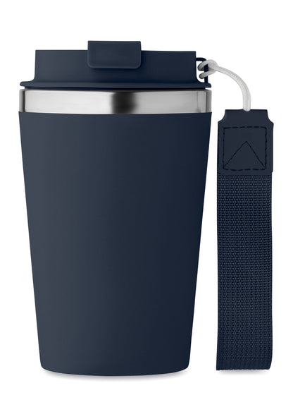 Doppelwandiger Becher aus recyceltem Edelstahl (90 % recycelter Edelstahl und 10 %