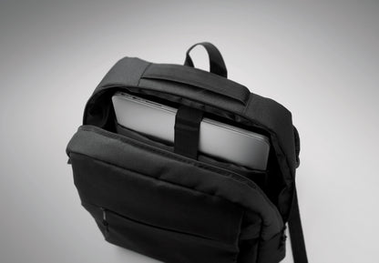 15'''' Laptop-Rucksack aus 600D RPET Polyester mit 210D Futter. 15'''' Laptopfach 10''''