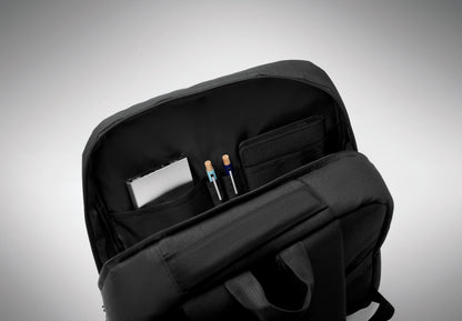 15'''' Laptop-Rucksack aus 600D RPET Polyester mit 210D Futter. 15'''' Laptopfach 10''''