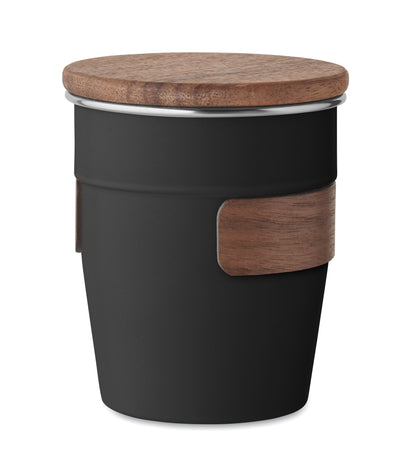 Einwandiger Becher aus recyceltem Edelstahl (90 % recycelter Edelstahl und 10 %