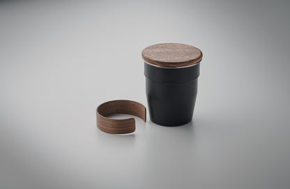 Einwandiger Becher aus recyceltem Edelstahl (90 % recycelter Edelstahl und 10 %