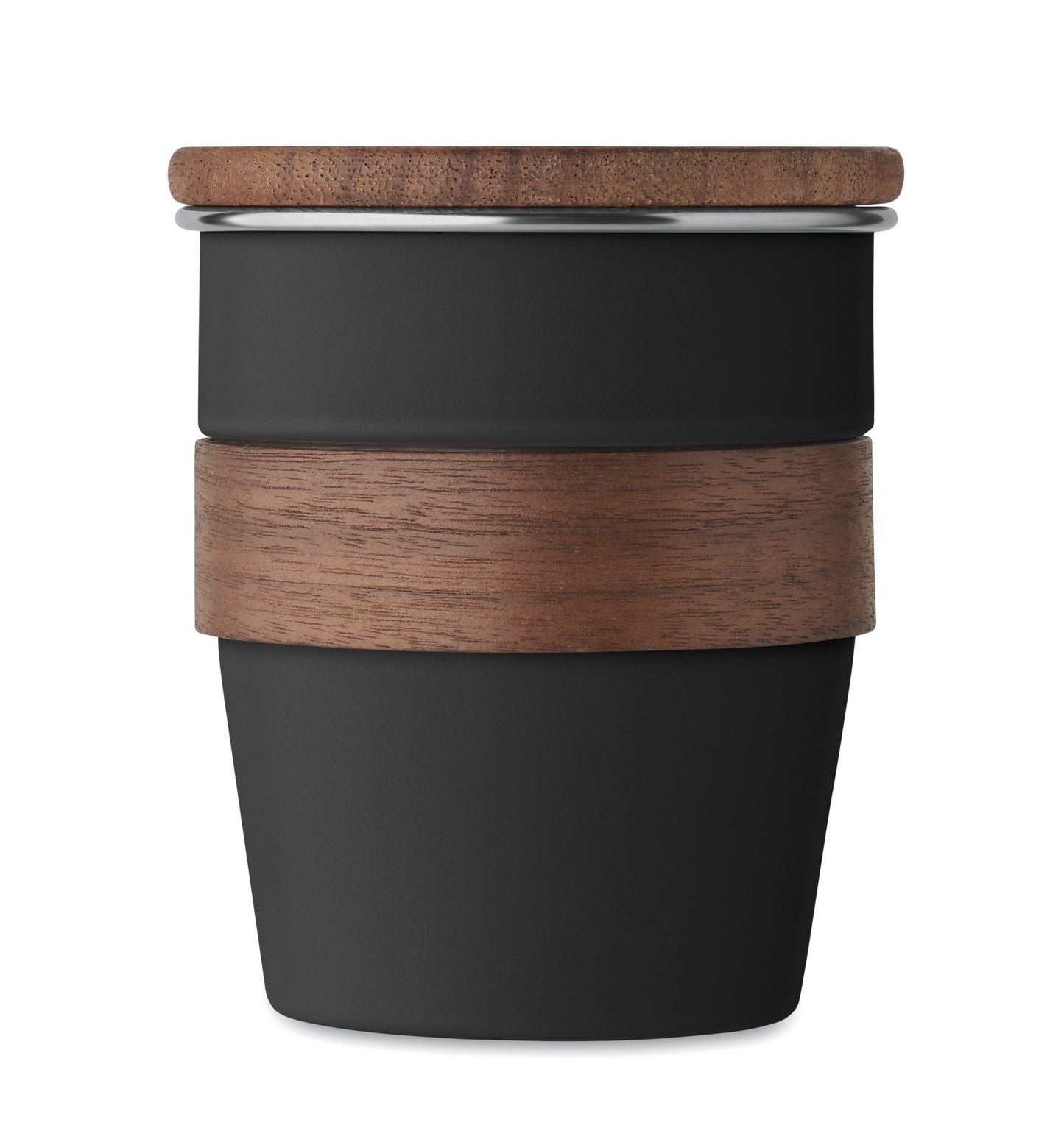 Einwandiger Becher aus recyceltem Edelstahl (90 % recycelter Edelstahl und 10 %