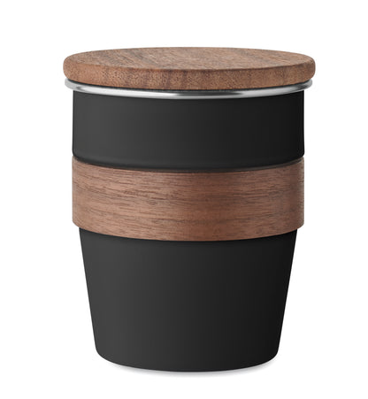 Einwandiger Becher aus recyceltem Edelstahl (90 % recycelter Edelstahl und 10 %