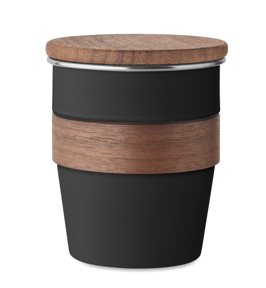 Einwandiger Becher aus recyceltem Edelstahl (90 % recycelter Edelstahl und 10 %
