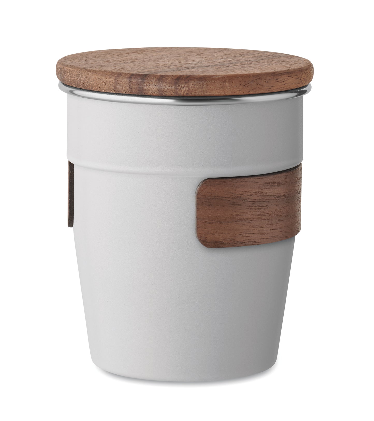 Einwandiger Becher aus recyceltem Edelstahl (90 % recycelter Edelstahl und 10 %