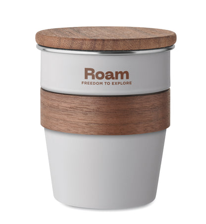 Einwandiger Becher aus recyceltem Edelstahl (90 % recycelter Edelstahl und 10 %