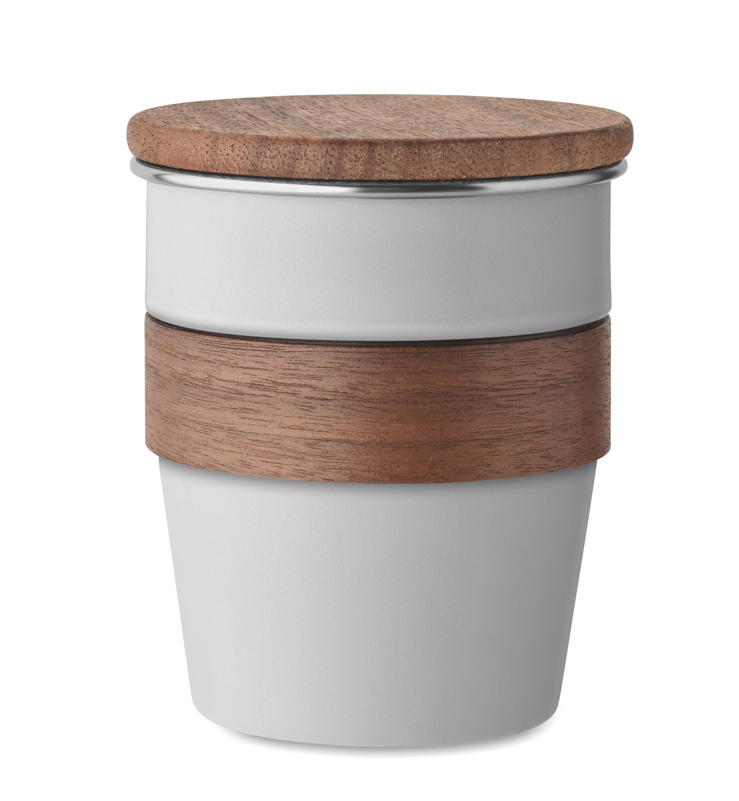 Einwandiger Becher aus recyceltem Edelstahl (90 % recycelter Edelstahl und 10 %