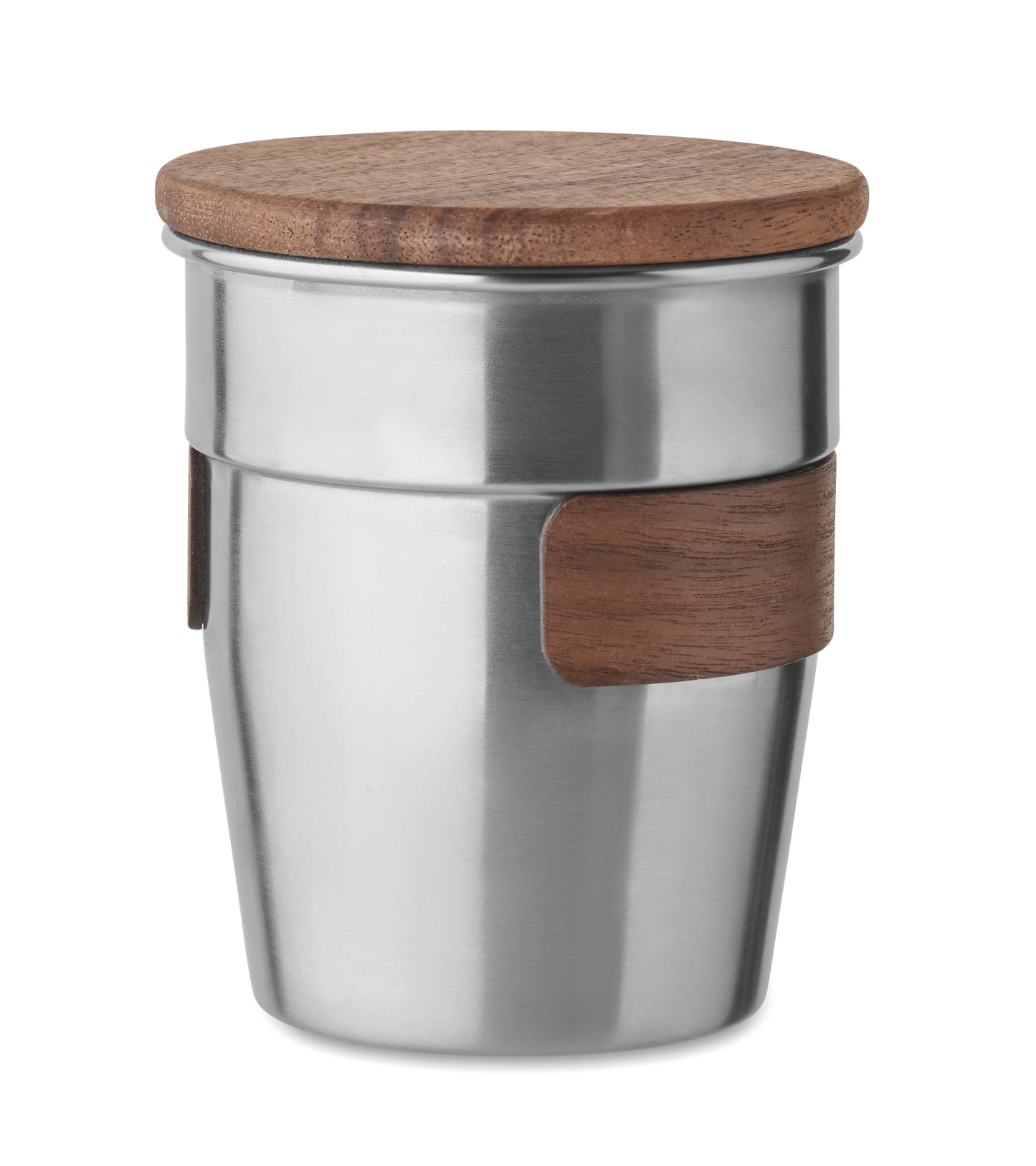 Einwandiger Becher aus recyceltem Edelstahl (90 % recycelter Edelstahl und 10 %