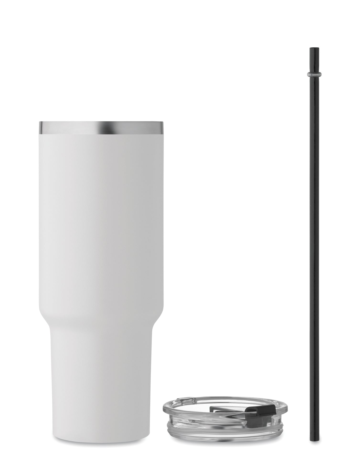 Doppelwandiger Becher aus recyceltem Edelstahl (90 % recycelter Edelstahl und 10 %