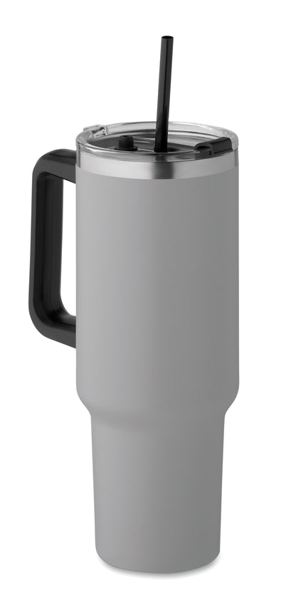 Doppelwandiger Becher aus recyceltem Edelstahl (90 % recycelter Edelstahl und 10 %