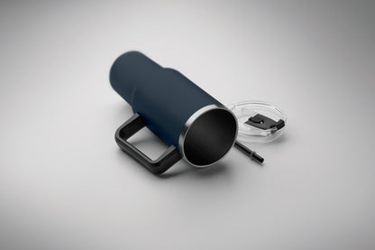 Doppelwandiger Becher aus recyceltem Edelstahl (90 % recycelter Edelstahl und 10 %