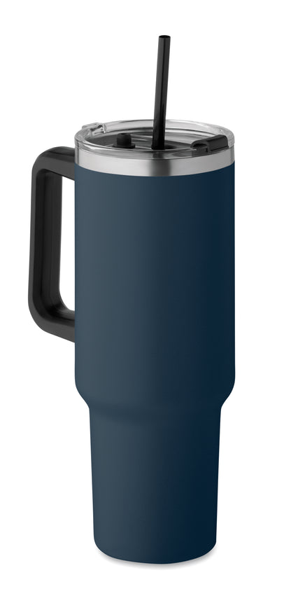 Doppelwandiger Becher aus recyceltem Edelstahl (90 % recycelter Edelstahl und 10 %