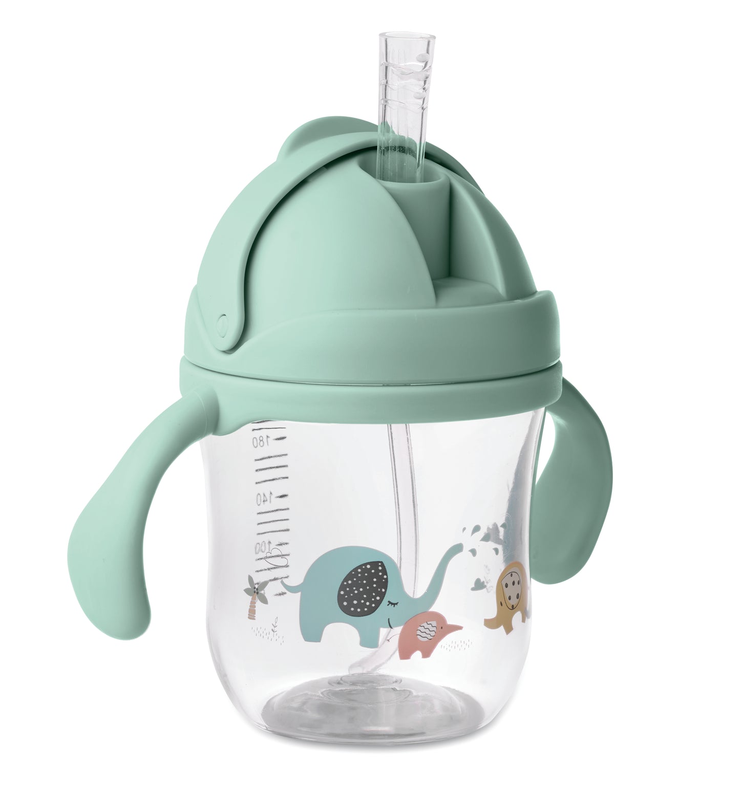 Baby-Trinklernbecher aus Tritan. Füllmenge: 250 ml.