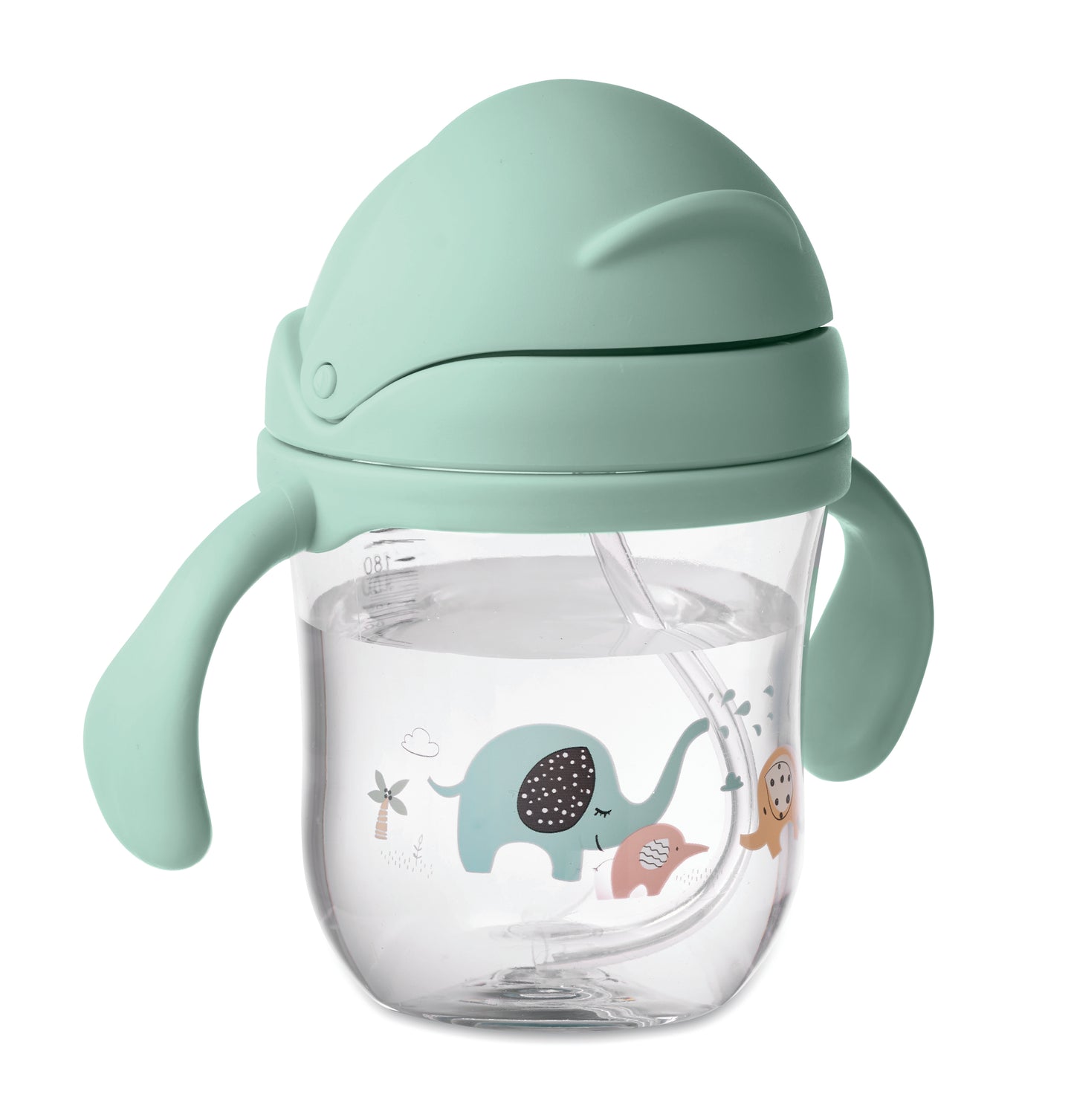 Baby-Trinklernbecher aus Tritan. Füllmenge: 250 ml.