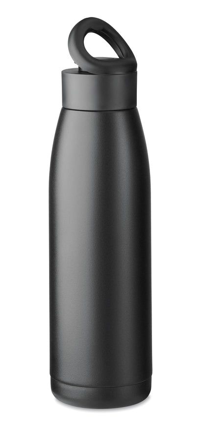 Doppelwandige Flasche aus recyceltem Edelstahl (90 % recycelter Edelstahl und 10 %