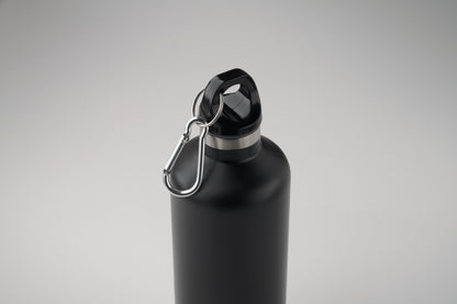 Doppelwandige Isolierflasche aus recyceltem Edelstahl (90 % recycelter Edelstahl und 10 %