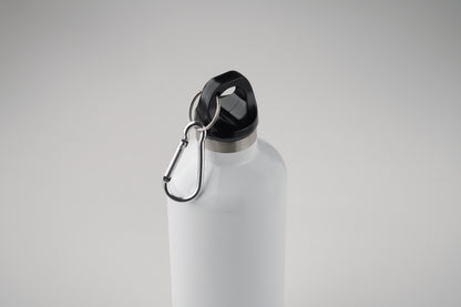 Doppelwandige Isolierflasche aus recyceltem Edelstahl (90 % recycelter Edelstahl und 10 %