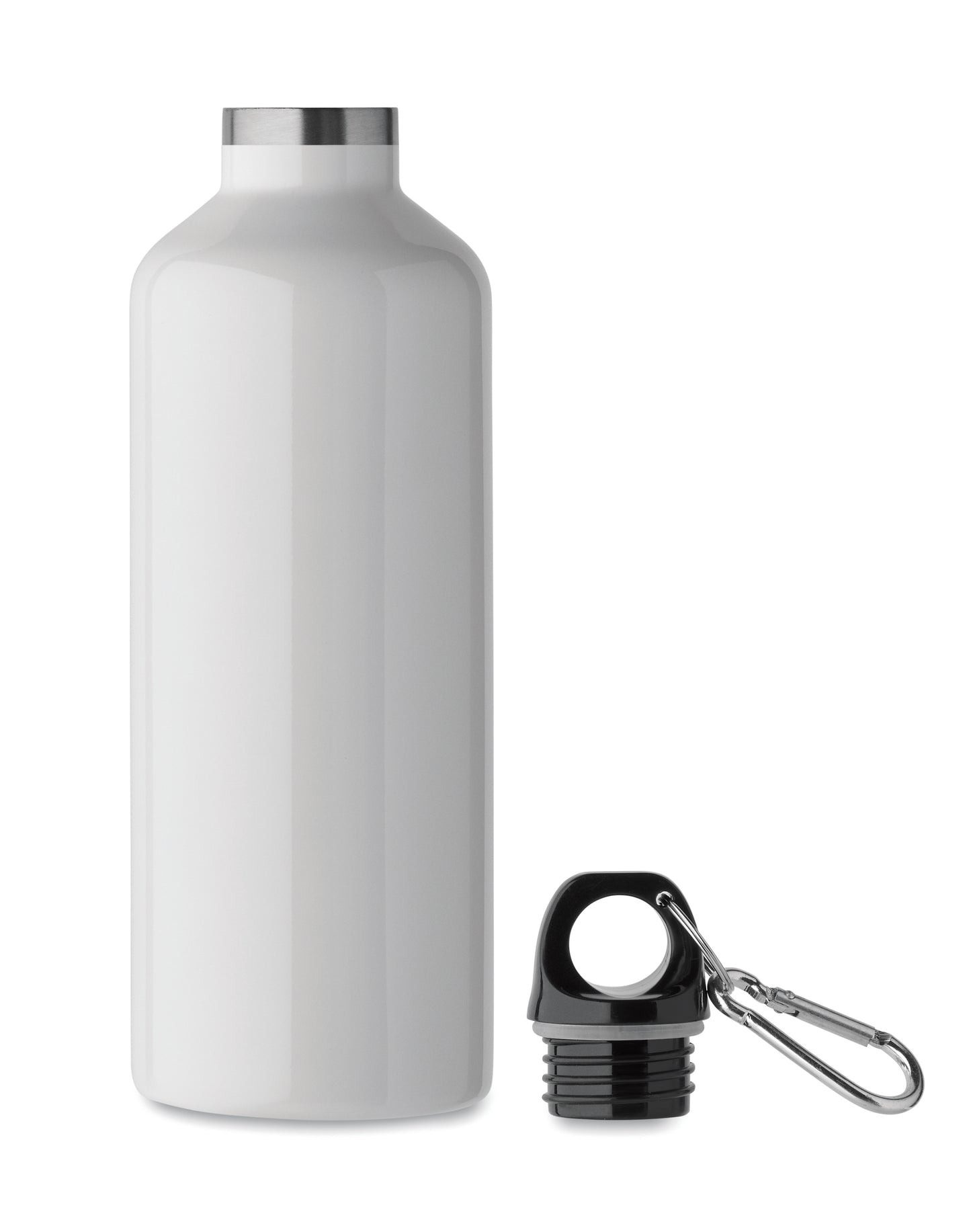 Doppelwandige Isolierflasche aus recyceltem Edelstahl (90 % recycelter Edelstahl und 10 %