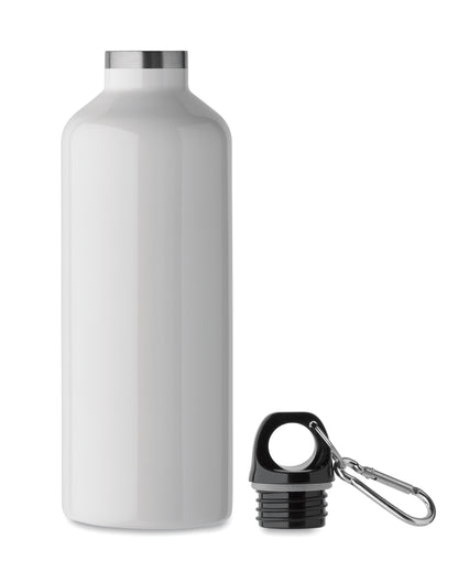 Doppelwandige Isolierflasche aus recyceltem Edelstahl (90 % recycelter Edelstahl und 10 %