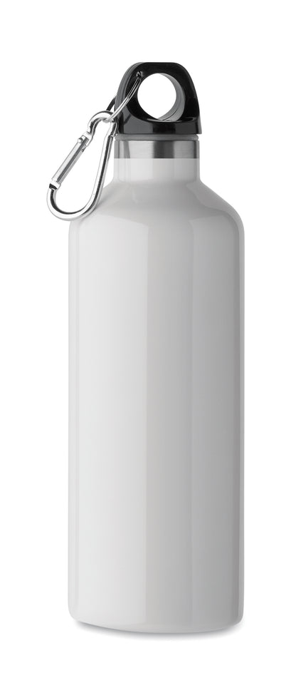 Doppelwandige Isolierflasche aus recyceltem Edelstahl (90 % recycelter Edelstahl und 10 %