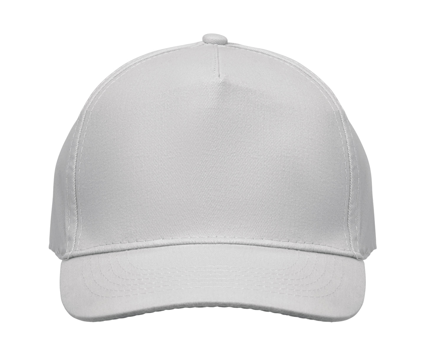 5-Panel-Baseball Cap aus Baumwolltwill 180 g/m² mit verstellbarem Klettverschluss.