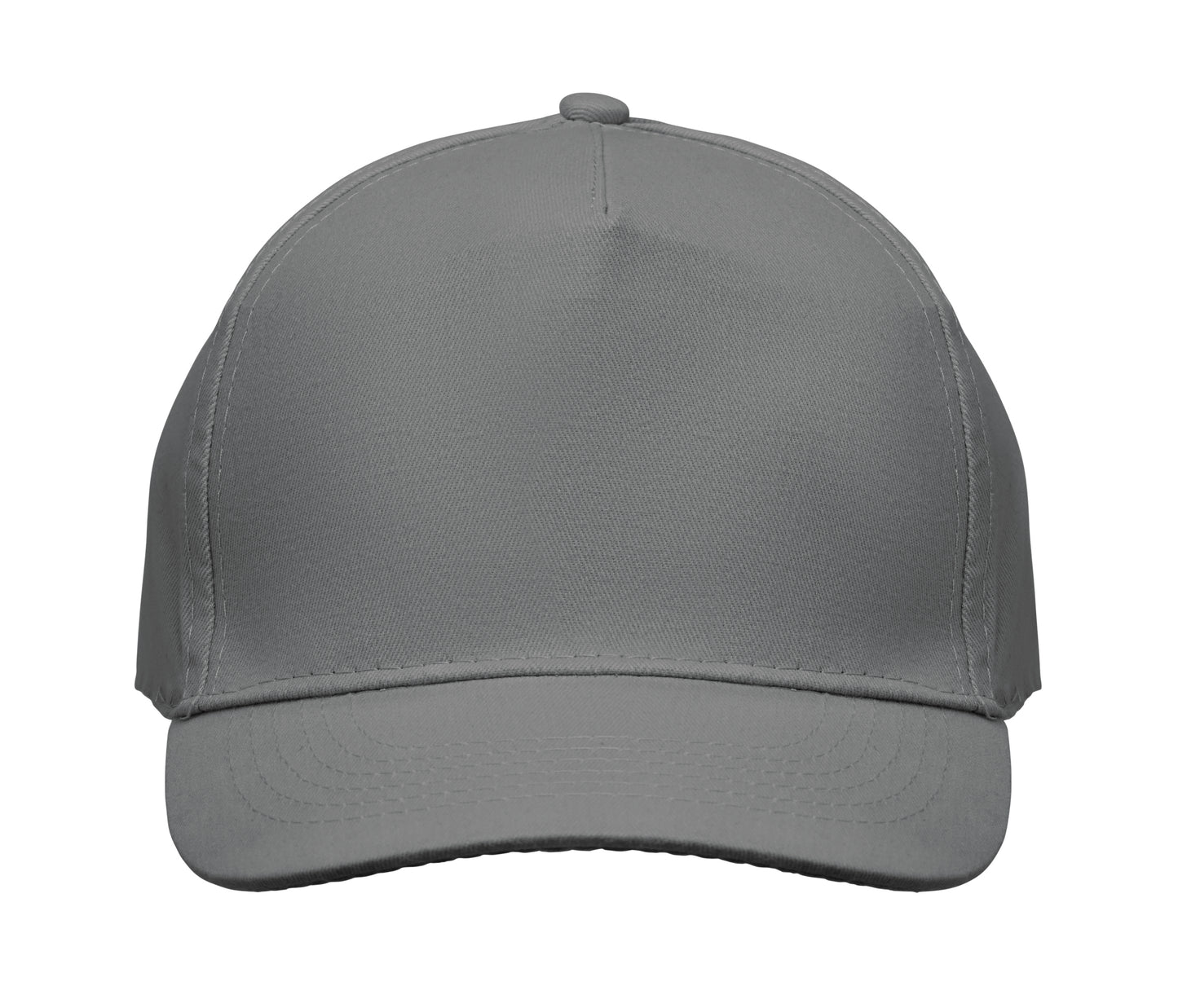 5-Panel-Baseball Cap aus Baumwolltwill 180 g/m² mit verstellbarem Klettverschluss.