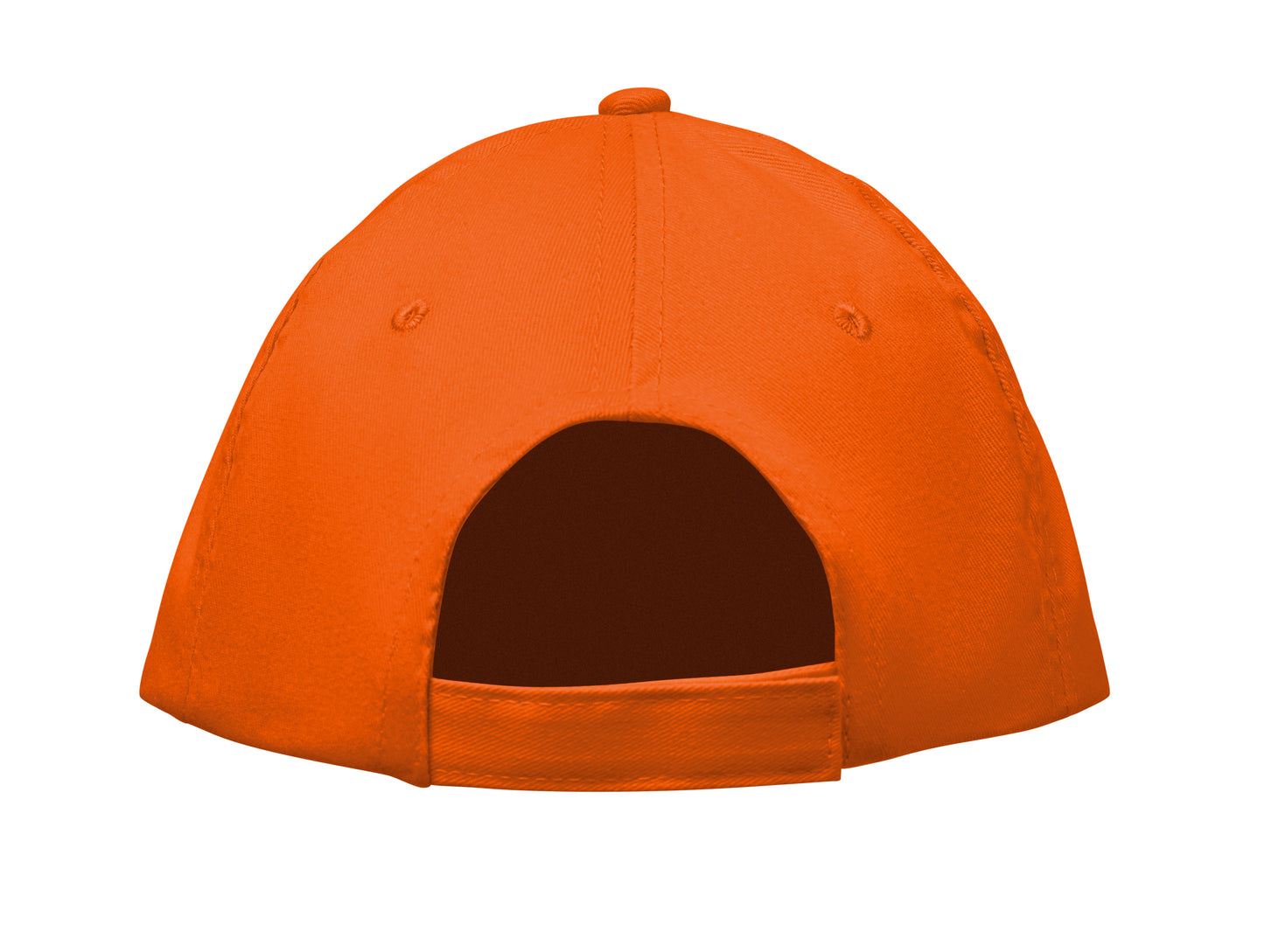 5-Panel-Baseball Cap aus Baumwolltwill 180 g/m² mit verstellbarem Klettverschluss.