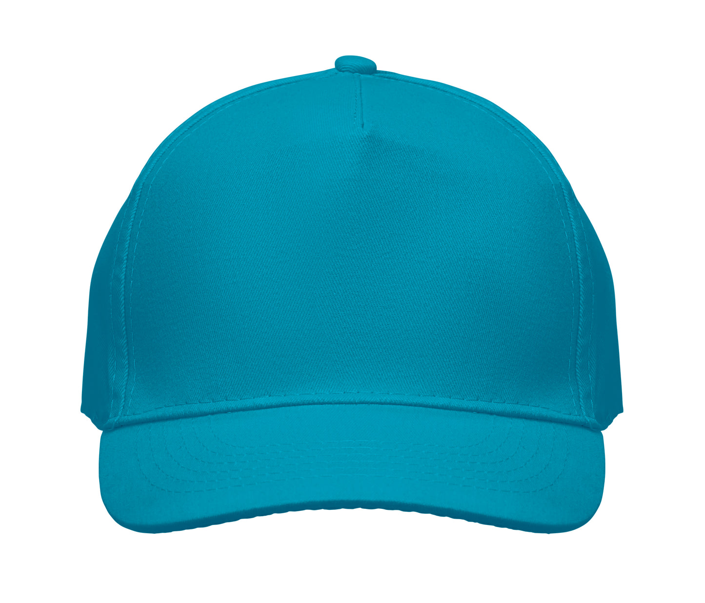 5-Panel-Baseball Cap aus Baumwolltwill 180 g/m² mit verstellbarem Klettverschluss.