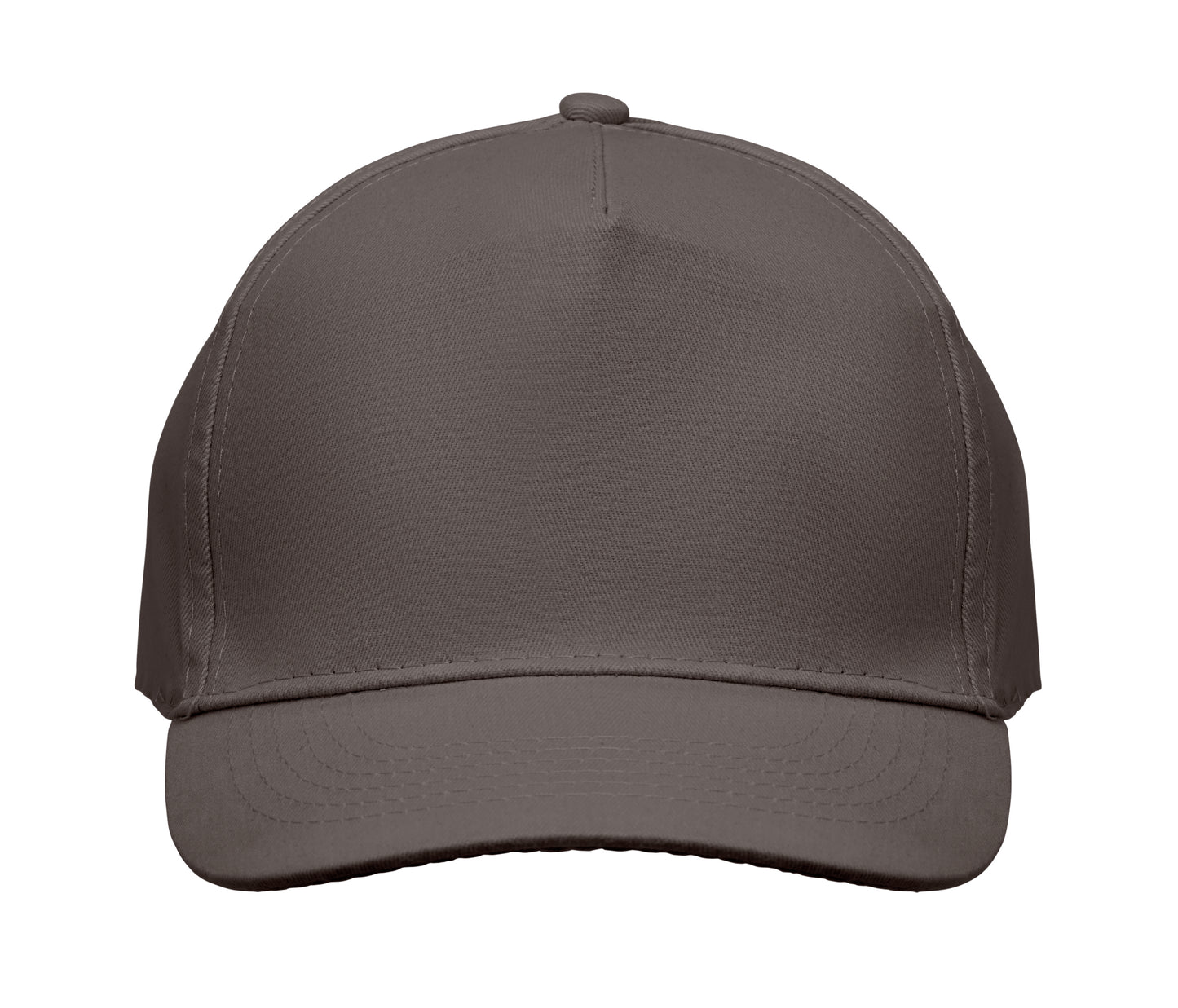 5-Panel-Baseball Cap aus Baumwolltwill 180 g/m² mit verstellbarem Klettverschluss.