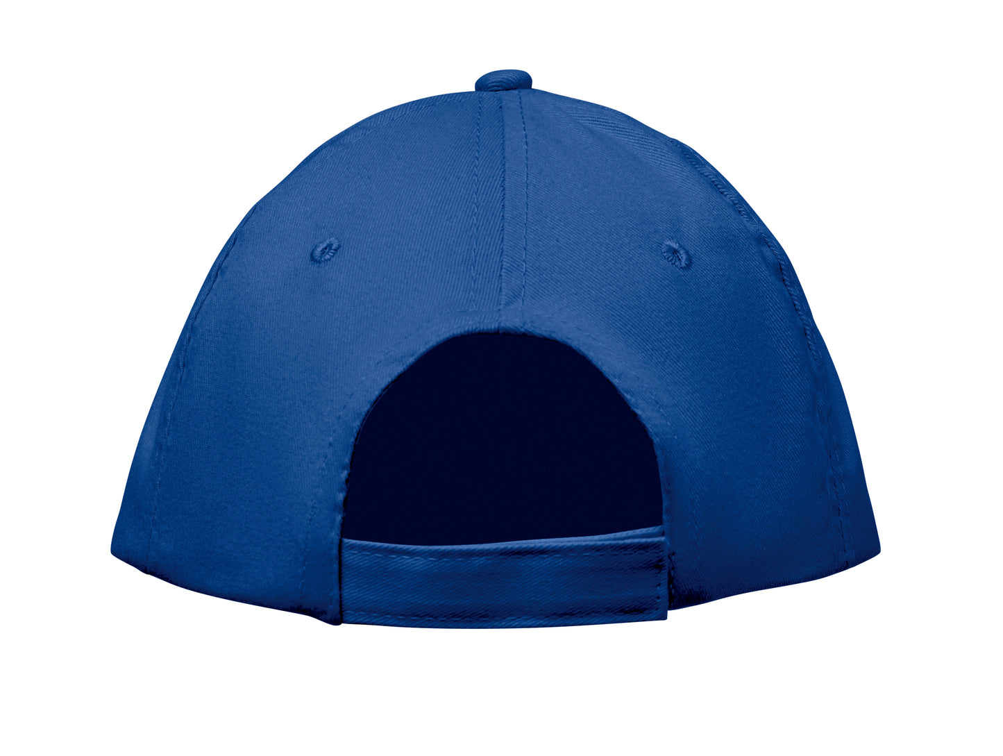 5-Panel-Baseball Cap aus Baumwolltwill 180 g/m² mit verstellbarem Klettverschluss.