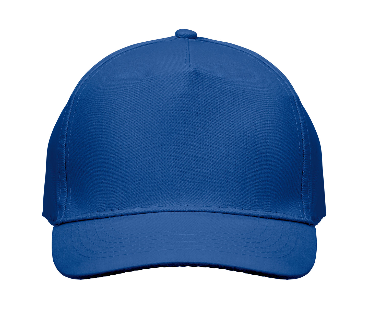 5-Panel-Baseball Cap aus Baumwolltwill 180 g/m² mit verstellbarem Klettverschluss.