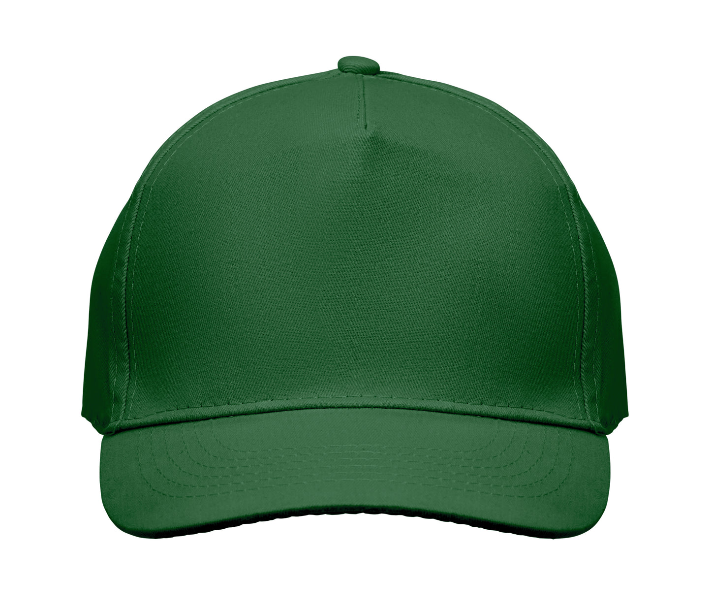 5-Panel-Baseball Cap aus Baumwolltwill 180 g/m² mit verstellbarem Klettverschluss.