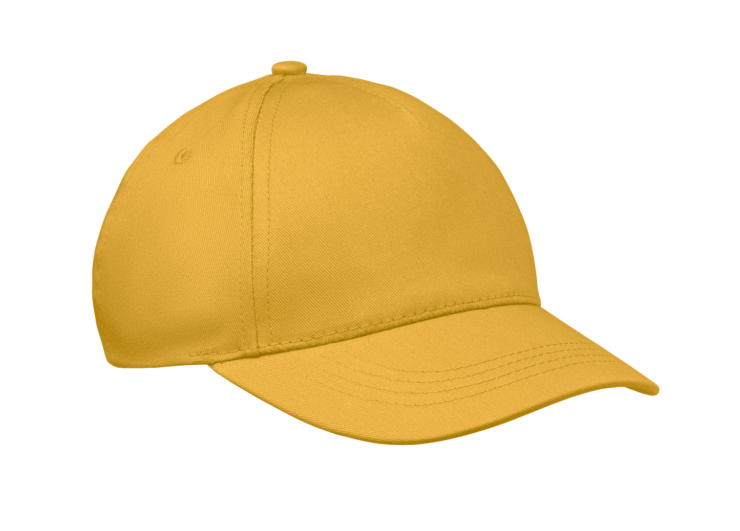 5-Panel-Baseball-Cap für Kinder aus Baumwolltwill 180 g/m² mit verstellbarem Klettverschluss für einen