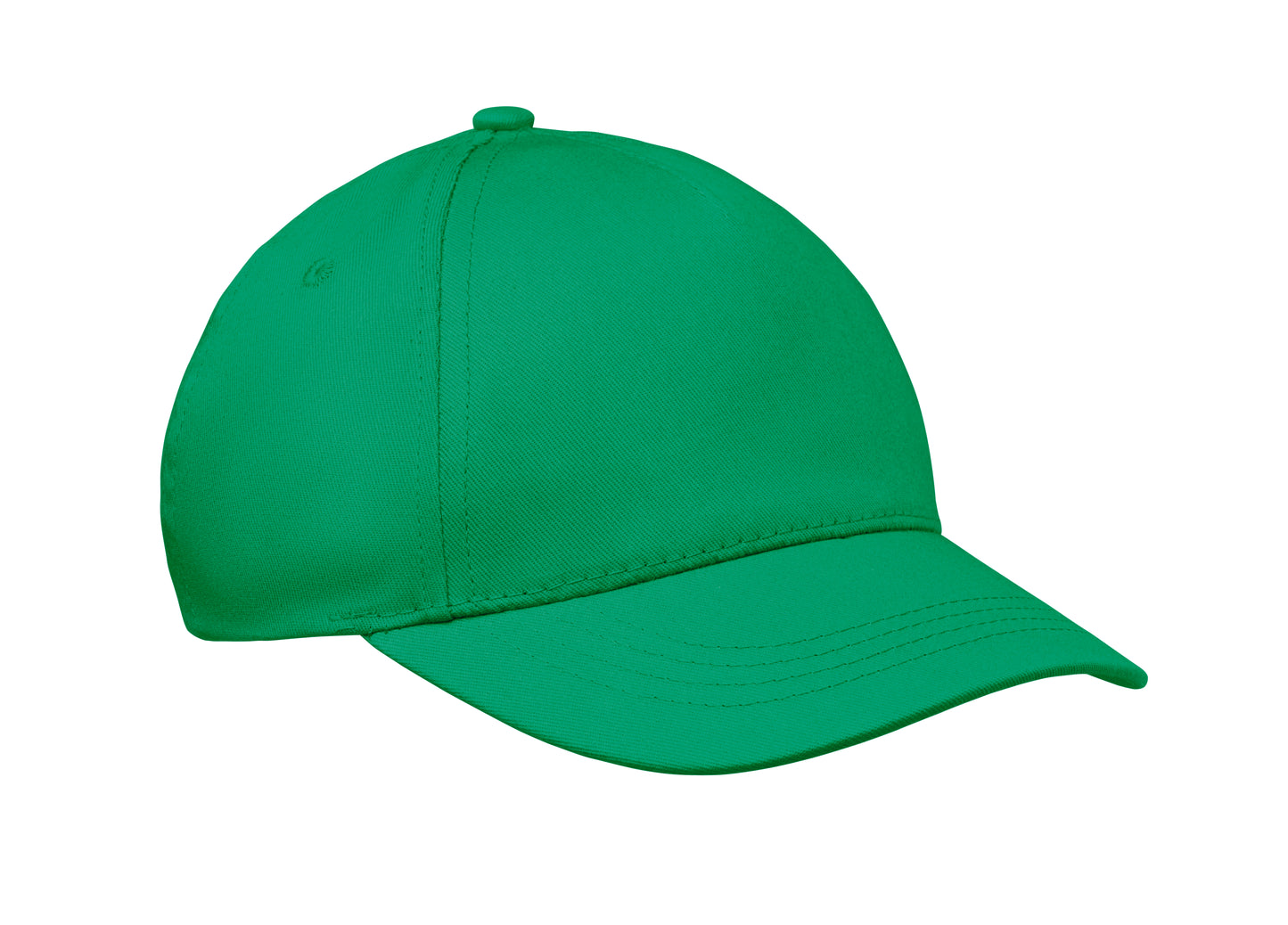 5-Panel-Baseball-Cap für Kinder aus Baumwolltwill 180 g/m² mit verstellbarem Klettverschluss für einen