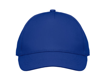5-Panel-Baseball-Cap für Kinder aus Baumwolltwill 180 g/m² mit verstellbarem Klettverschluss für einen